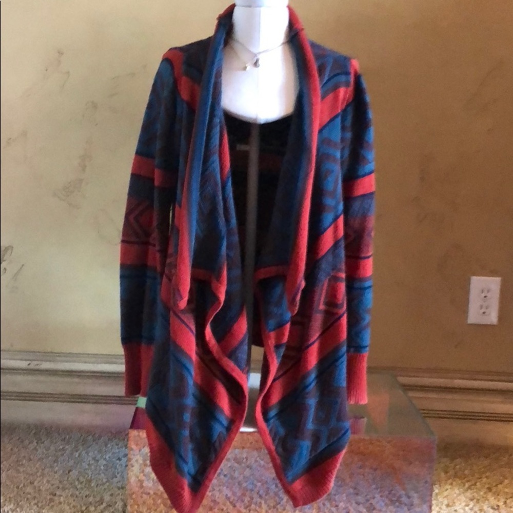 Blu pepper long sleeve knit sweater
